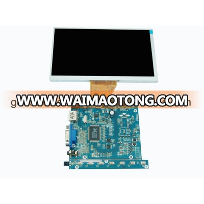 Touch 7 Inch Frameless LCD Module with HDMI VGA Input