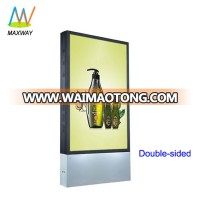 70 Inch Dual Screen Kiosk, Double Sided Monitor, LCD Display OEM