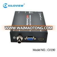 high quality with low price 1080P 1080i VGA CVBS to SDI video converter